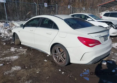 2014 Mercedes-Benz Cla 45 Amg 4Matic z USA, uszkodzony, nr VIN WDDSJ5CB6EN082428